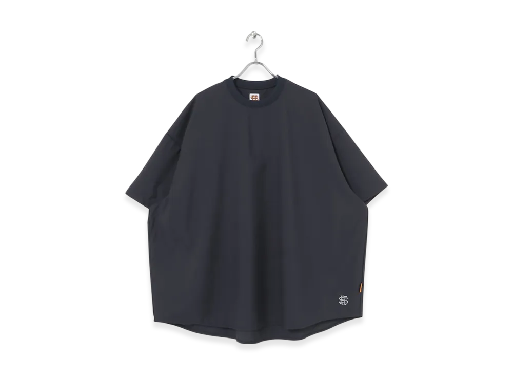 SEE SEE Wool Super Big Round SS T "Navy"