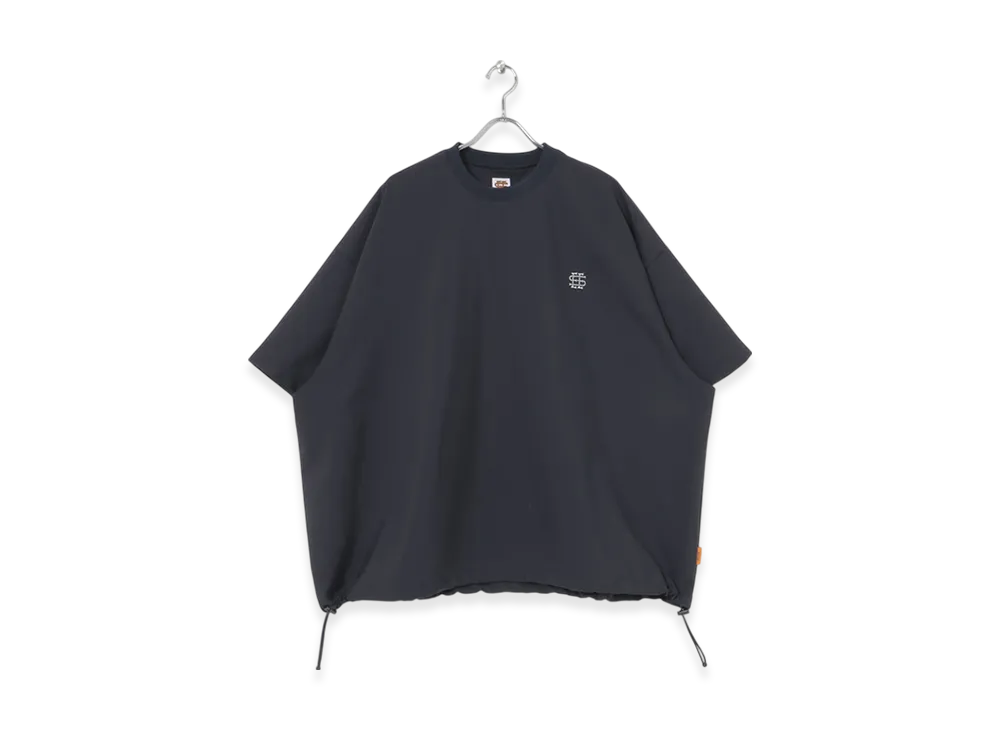 SEE SEE Wool Super Big Flat SS T "Navy"