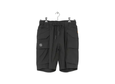 SEE SEE Wool Baggy Cargo Shorts "Black"