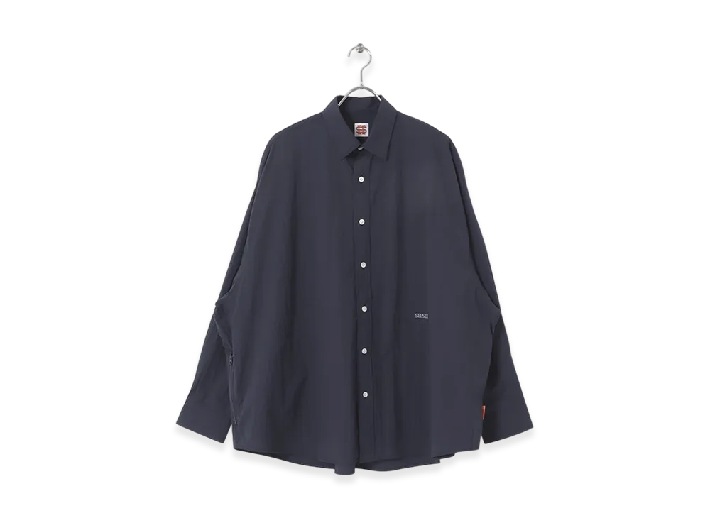 SEE SEE Packable Big Shirt "Navy"