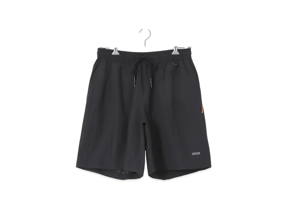 SEE SEE PACKABLE BAGGY SHORTS サイズL 4.11 12:00pm 発売 SEE SEE PACKABLE BAGGY SHORTS【BLACK