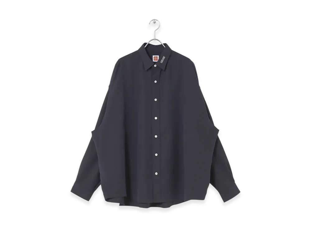 SEE SEE T/C BIG SHIRT "Dark Navy"