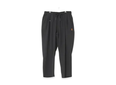 SEE SEE WIDE TWO TUCK PANTS "Black"