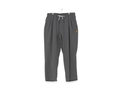 SEE SEE WIDE TWO TUCK PANTS "Charcoal"