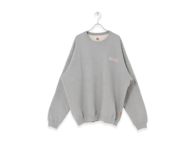 SEE SEE CREWNECK SWEAT "Heather Grey"