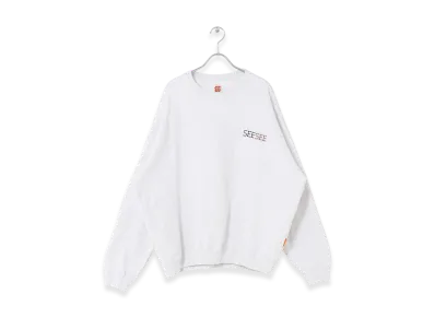 SEE SEE CREWNECK SWEAT "Ash Grey"