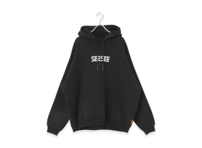 SEE SEE SWEAT HOODIE "Black"