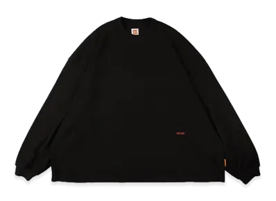 SEE SEE Super Big LS Knit Tee "Black"