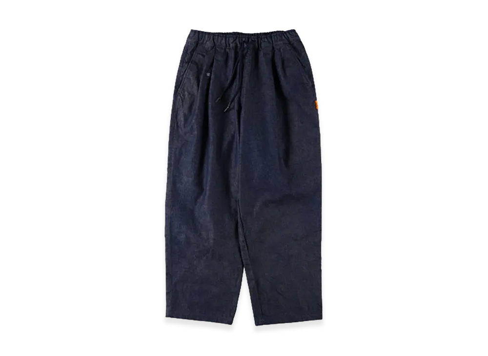 パンツ SEE SEE Wide Two Tuck Denim Pants Black SEE SEE Wide Two Tuck Denim Pants 