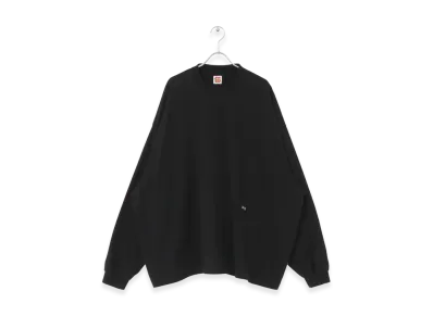 SEE SEE x URBS Fade Super Big LS Tee "Black"