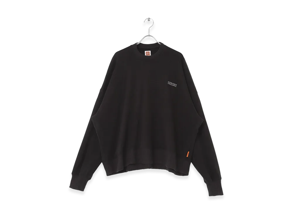 SEE SEE x URBS Crew Knit (Knit Sew) "Black"