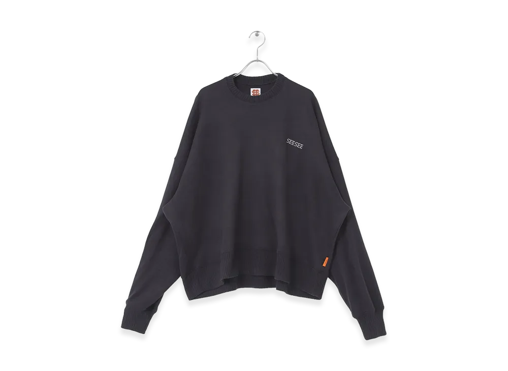 SEE SEE x URBS Crew Knit (Knit Sew) "Navy"