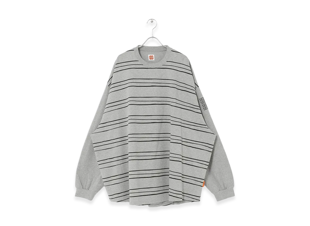SEE SEE x URBS Super Big LS Tee (Multi Border) 