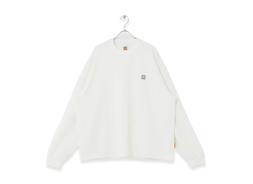 SEE SEE x URBS Basic LS Tee ( Knit Sew) "White"