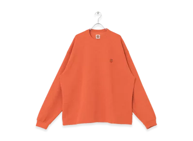SEE SEE x URBS Basic LS Tee ( Knit Sew) "Orange"