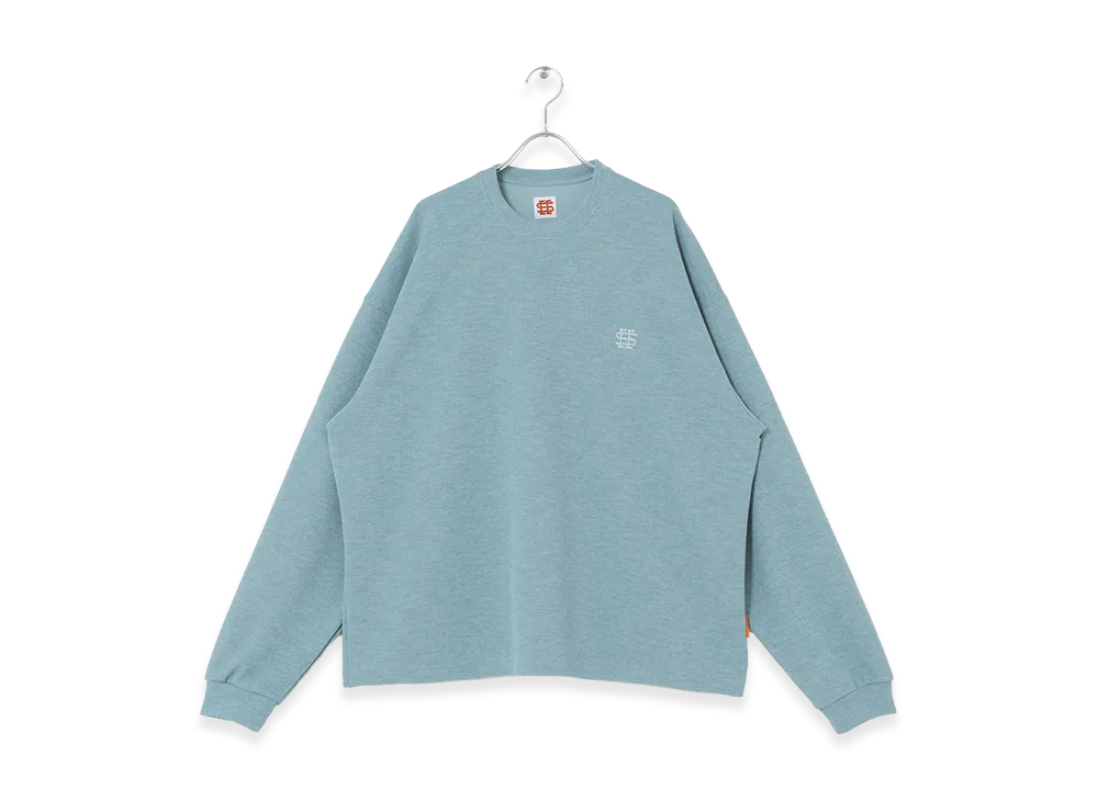SEE SEE x URBS Basic LS Tee ( Knit Sew) "Blue"