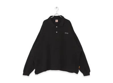 SEE SEE x URBS LS Polo (Knit Sew) "Black"