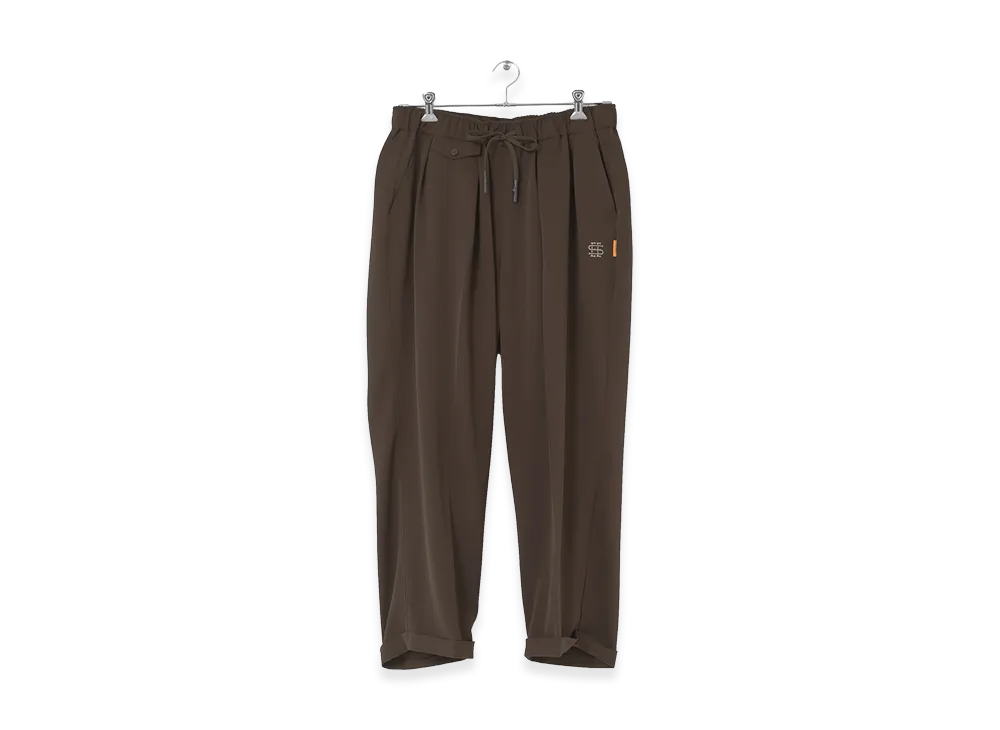SEE SEE Inverted Pleats Pants "Brown"