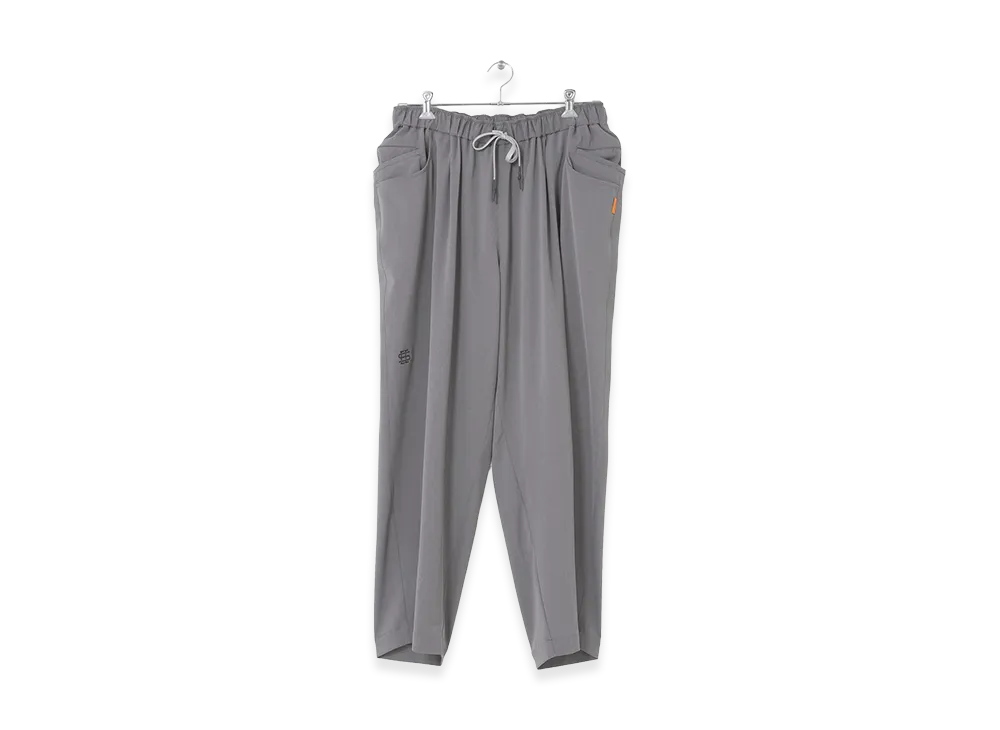 SEE SEE Super Wide Tapered Pants "L Grey"