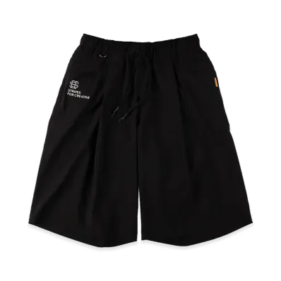 SEE SEE x S.F.C S/W Super Baggy Shorts "Black"