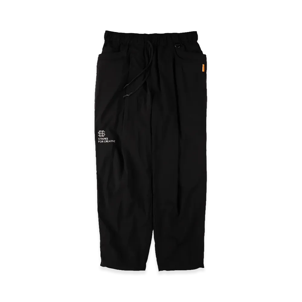 SEE SEE x S.F.C Nylon Wide Tapered Easy Pants "Black/White"