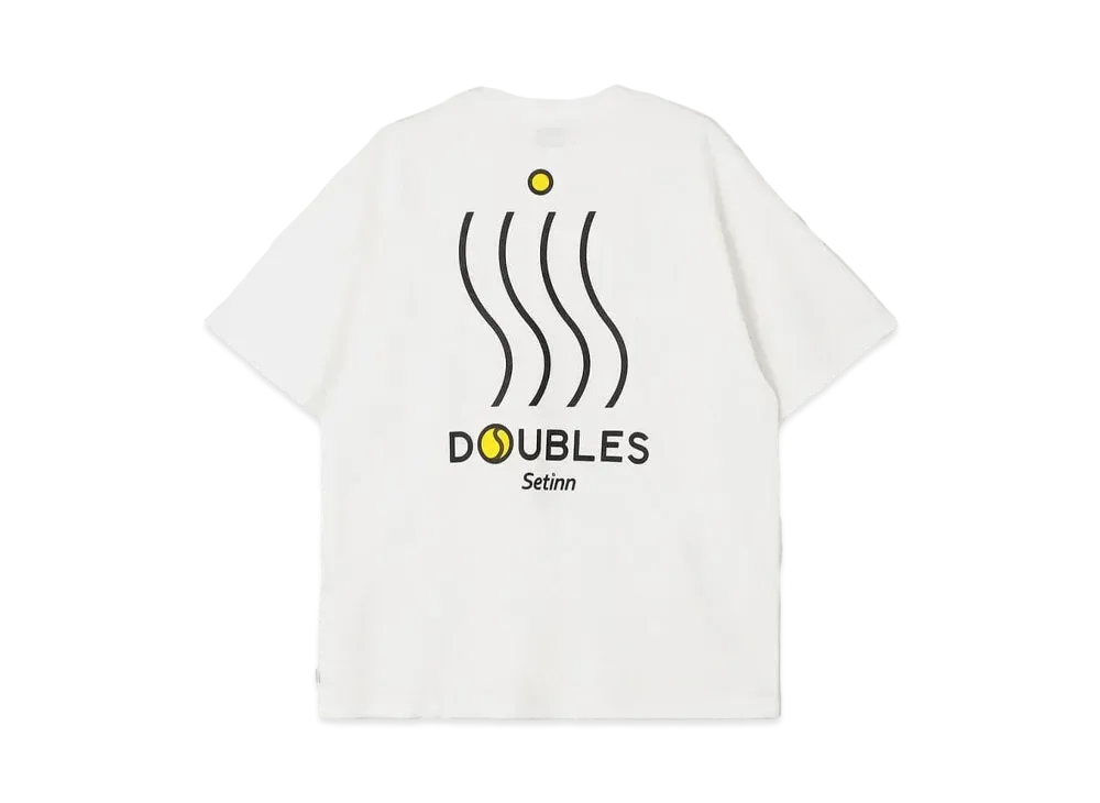 Setinn Graphic T-Shirt Doubles "White"