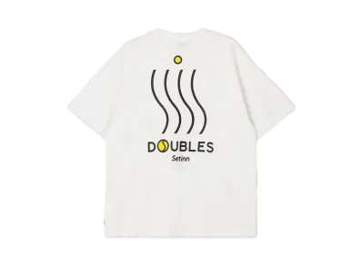 Setinn Graphic T-Shirt Doubles "White"