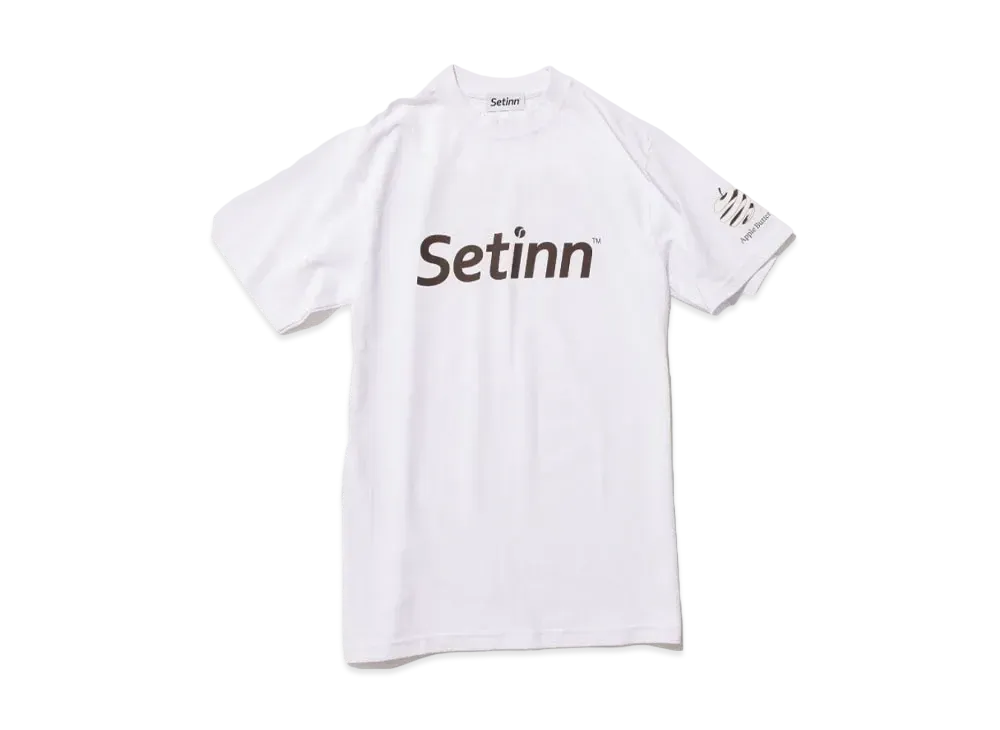 Setinn x APPLE BUTTER STORE Tour Tee "White"