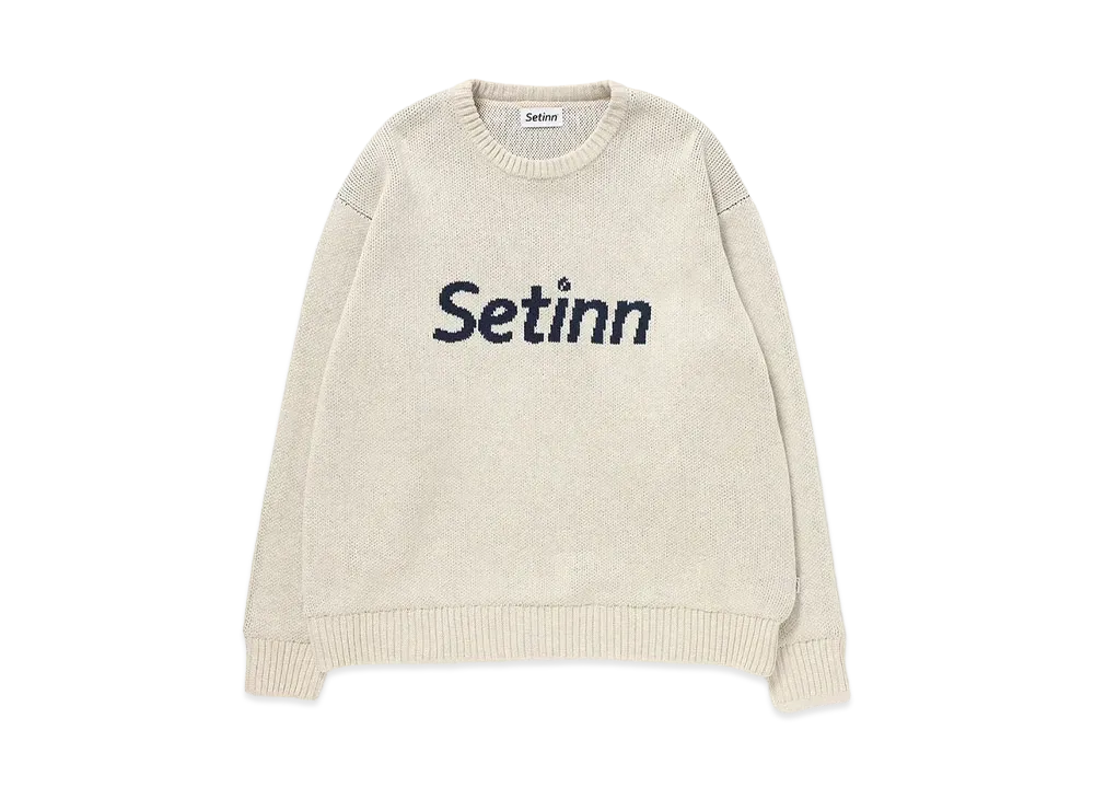 Setinn Jacquard Knit "Natural"