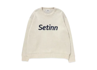 Setinn Jacquard Knit "Natural"