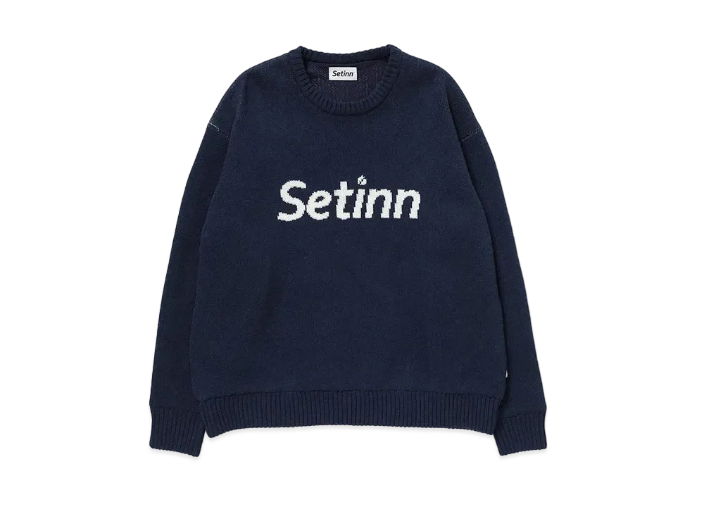 Setinn Jacquard Knit "Navy"