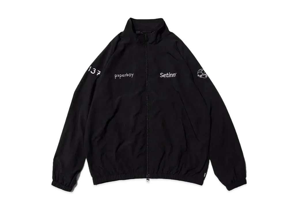 Setinn x paperboy Jacket "Black"