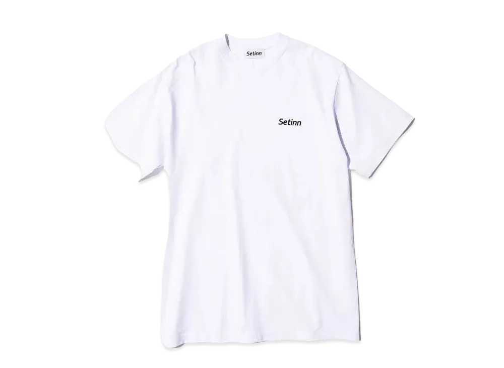 Setinn x paperboy Tee "White"