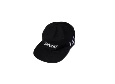 Setinn x paperboy Cap "Black"