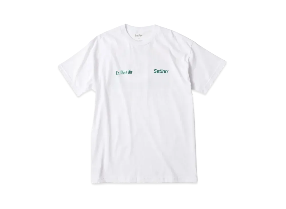 Setinn x En Plein Air Tee "White"
