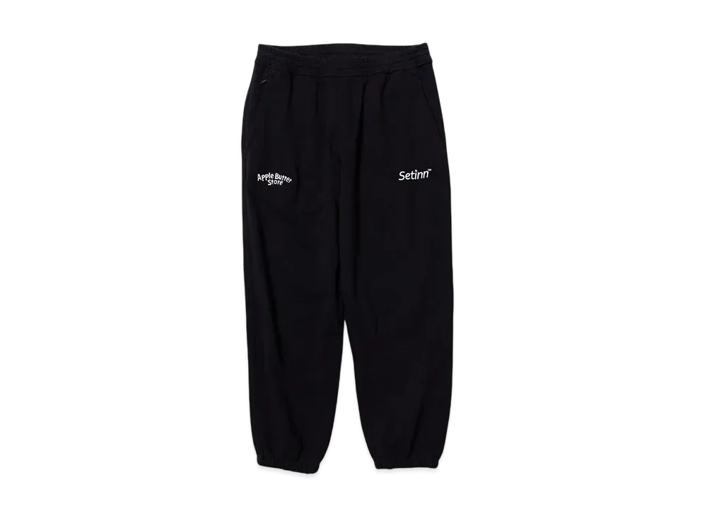 Setinn x Apple Butter Store Sweat Pants "Black"