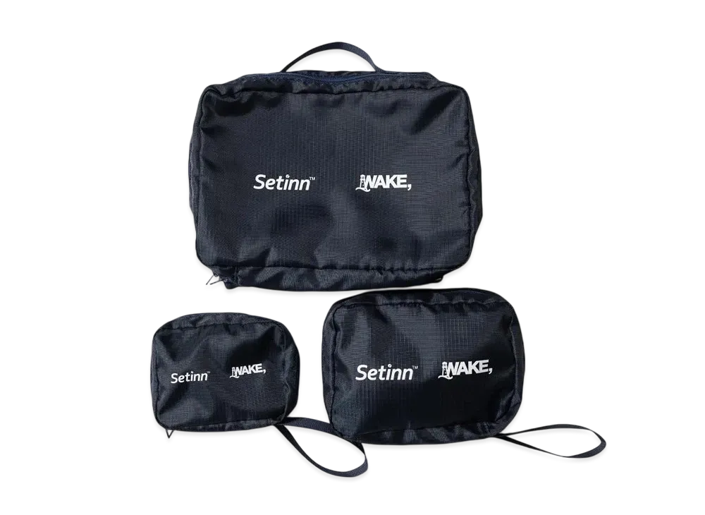 お気にいる Setinn x  Set 3P Porch Tour WAKE 旅行かばん・小分けバッグ
