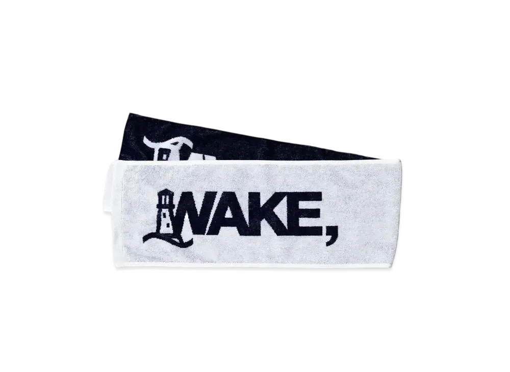 WAKE Muff Towel "White"