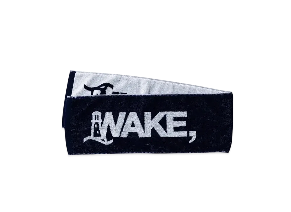 WAKE Muff Towel "Navy"