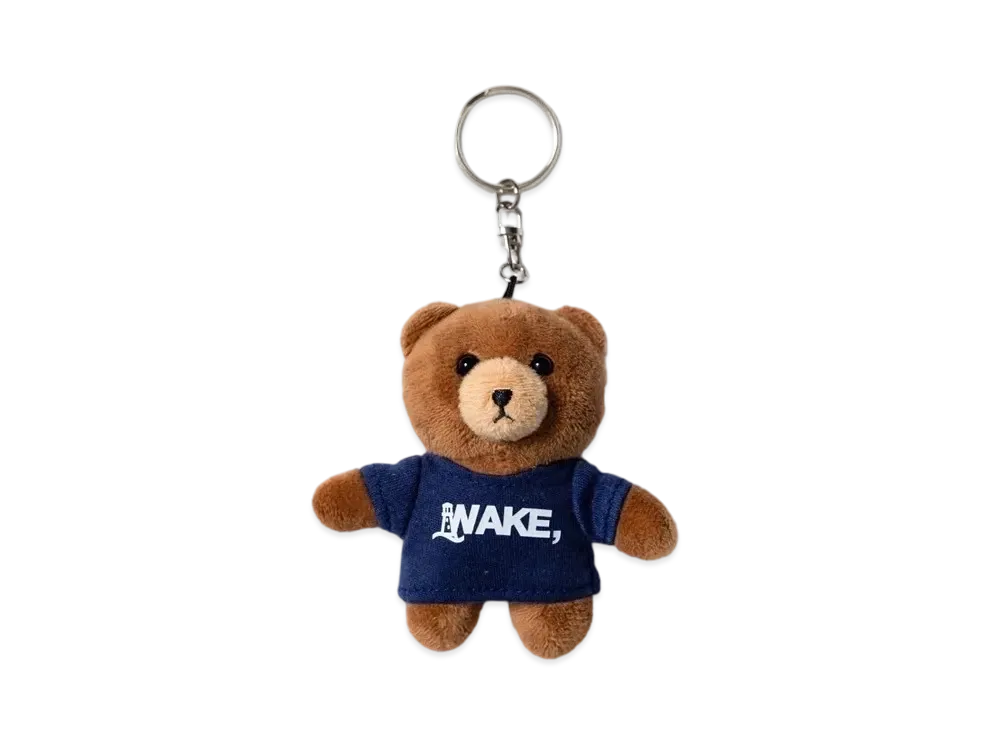 WAKE Bear Key Charm "HIGUMA" "Navy"