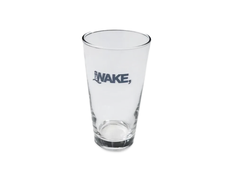 WAKE Beer Glass "Clear"