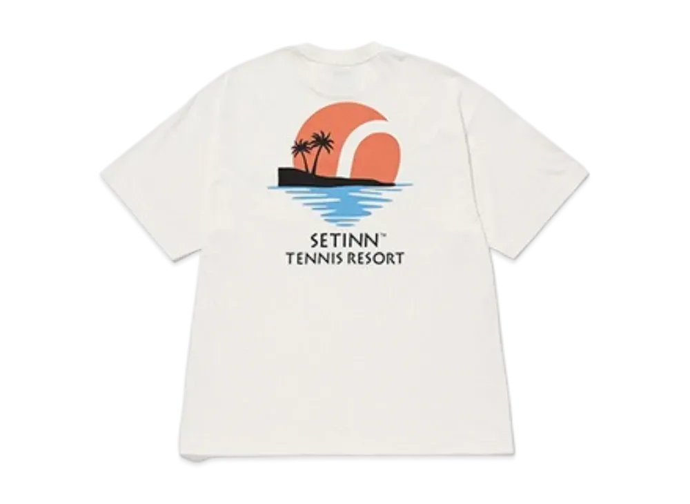 Setinn Sunset Tee Men "White"