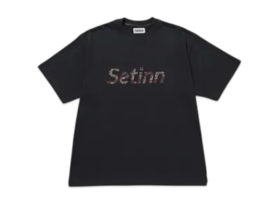 Setinn Script Logo Tee Men "Charcoal"
