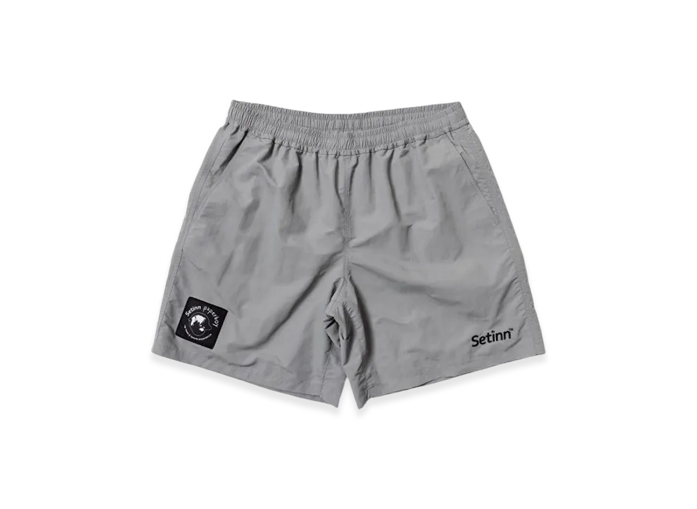 Setinn x paperboy Nylon Shorts "Grey"