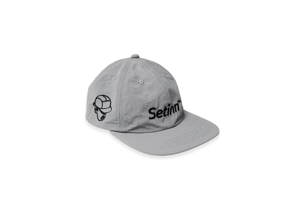 Setinn x paperboy Nylon Cap "Grey"