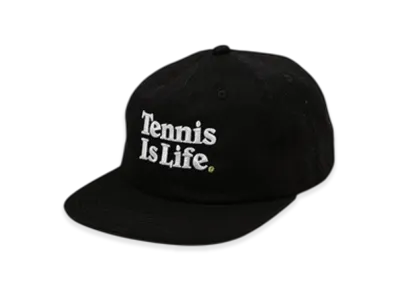 Setinn Souvenir Cap -Tennis Is Life- "Black"