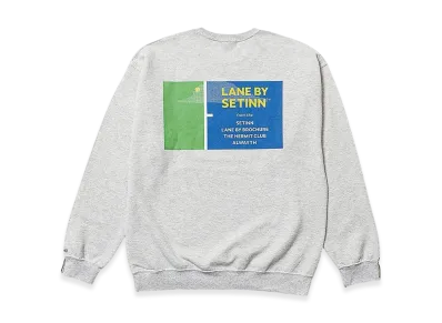 Setinn x LANE BY x The Hermit Club x ALWAYTH Court Sweat "Ash"