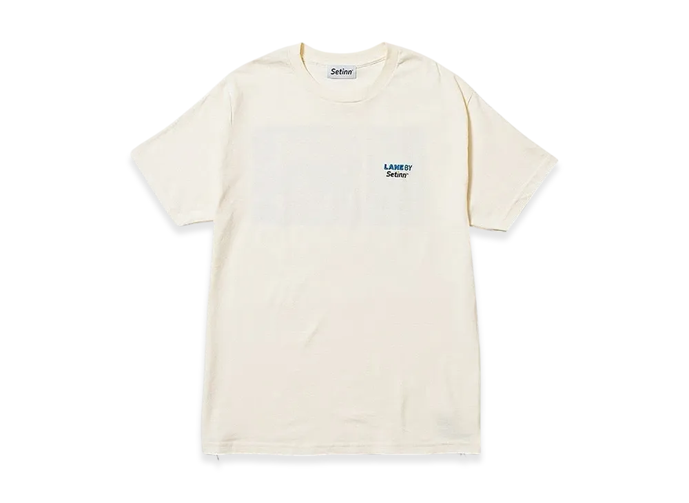 Setinn x LANE BY x The Hermit Club x ALWAYTH Court Tee "Cream"