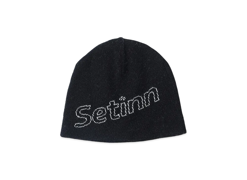 Setinn x Skewed Beanie "Black"