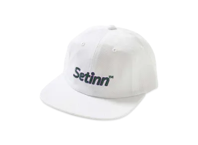 Setinn Script Outline Cap "White"